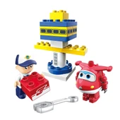 PARAPLY Harika Kanatlar 15 Parça Blok Jett'İn Havaalanı Kız Erkek Çocuk Oyuncak Eğitici Oyuncaklar thumbnail 2