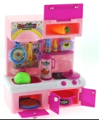 PARAPLY Aksesuarlı Mini Mutfak Seti Kız Erkek Çocuk Oyuncak Eğitici Oyuncaklar thumbnail 3