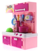 PARAPLY Aksesuarlı Mini Mutfak Seti Kız Erkek Çocuk Oyuncak Eğitici Oyuncaklar thumbnail 2