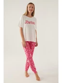 Barbie L1704-s Kadın Kısa Kol Pijama Takımı thumbnail 12