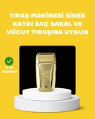 Profesyonel Kuru Kullanım Sakal Tıraş Makinesi Çift Başlıklı thumbnail 1
