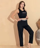 Boyraz 20605 Kadın Milan Kumaş Atlet Pijama Takımı - 1
