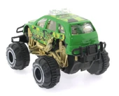 PARAPLY Çek Bırak Mini Off Road Yeşil Polis Aracı Kız Erkek Çocuk Oyuncak Eğitici Oyuncaklar thumbnail 3