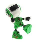 PARAPLY Dekoratif Sesli Işıklı Mini Sevimli Yeşil Robot Kız Erkek Çocuk Oyuncak Eğitici Oyuncaklar - 1