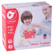 PARAPLY Classic World Ahşap Nostaljik Ekmek Kızartma Makinası ve Aksesuarları Kız Erkek Çocuk Oyuncak Eğitic thumbnail 1