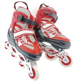 PARAPLY Mega Işıklı Kırmızı Paten Kız Erkek Çocuk Oyuncak Eğitici Oyuncaklar thumbnail 2