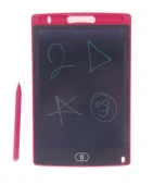 PARAPLY 8,5 Inch LCD Kırmızı Yazı Tahtası Kız Erkek Çocuk Oyuncak Eğitici Oyuncaklar thumbnail 3