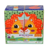 PARAPLY MOL-121 PVC 4lü Eğitici Küp Kız Erkek Çocuk Oyuncak Eğitici Oyuncaklar thumbnail 1