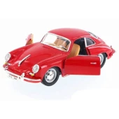 PARAPLY 1:24 Bburago Porsche 356 B Coupe 1961 Kız Erkek Çocuk Oyuncak Eğitici Oyuncaklar thumbnail 3