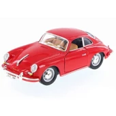PARAPLY 1:24 Bburago Porsche 356 B Coupe 1961 Kız Erkek Çocuk Oyuncak Eğitici Oyuncaklar thumbnail 1