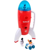 PARAPLY Sunman Astro Venture Sesli ve Işıklı Uzay Roketi Kız Erkek Çocuk Oyuncak Eğitici Oyuncaklar thumbnail 1