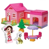 PARAPLY Dede Niloya Tek Katlı Ev Bloklar Kız Erkek Çocuk Oyuncak Eğitici Oyuncaklar thumbnail 1