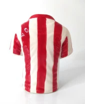 Seramik Türkiye Forması Kalemlik Kemer Yazılı Ev Ofis Dekor 10128 - 3