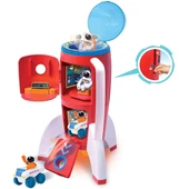 PARAPLY Sunman Astro Venture Sesli ve Işıklı Uzay Roketi Kız Erkek Çocuk Oyuncak Eğitici Oyuncaklar thumbnail 3