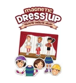 PARAPLY KS Game Mıknatıslı Kıyafet Eşleştir Değiştir Eğlen Kız Erkek Çocuk Oyuncak Eğitici Oyuncaklar thumbnail 1