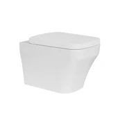 Creavit Solo Beyaz Kanalsız Asma Klozet SO321, Creavit Solo Essere Duroplast Yavaş Kapak - 4