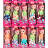 PARAPLY Anlily Küçük Prenses Mini Bebek - OYD-02420 - 1adet Stokta Olan Gönderilir Kız Erkek Çocuk Oyuncak E thumbnail 3