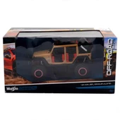 PARAPLY Maisto 1:24 2015 Model Jeep Wrangler Unlimited Kız Erkek Çocuk Oyuncak Eğitici Oyuncaklar thumbnail 2