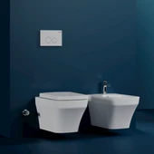 Creavit Solo Beyaz Kanalsız Asma Klozet SO321, Creavit Solo Essere Duroplast Yavaş Kapak - 6