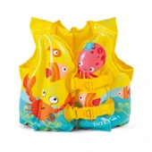 PARAPLY Intex Balık Desenli Baskılı Yelek 41x30cm (3-5 Yaş) Kız Erkek Çocuk Oyuncak Eğitici Oyuncaklar thumbnail 1