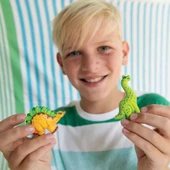 PARAPLY 4M Dinozor Kalıp ve Boyama Seti Kız Erkek Çocuk Oyuncak Eğitici Oyuncaklar thumbnail 3