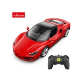 PARAPLY 94600 Kumandalı Ferrari 296 GTS 1:16 Kırmızı Kız Erkek Çocuk Oyuncak Eğitici Oyuncaklar thumbnail 2