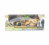 PARAPLY Zırhlı Araç ve Jeepli Barış Gücü Askeri Set Kız Erkek Çocuk Oyuncak Eğitici Oyuncaklar thumbnail 1