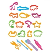 PARAPLY Dede Art Craft Eğlenceli Kalıplar 19 Parça Kız Erkek Çocuk Oyuncak Eğitici Oyuncaklar thumbnail 1