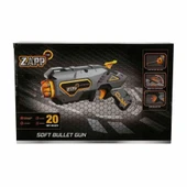 PARAPLY Zapp Toys 20 Mermili Sünger Dart Atan Silah 28cm Kız Erkek Çocuk Oyuncak Eğitici Oyuncaklar thumbnail 2