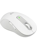Logitech Signature M650 Büyük Boy Sol El Için Sessiz Kablosuz Mouse - Beyaz - 1