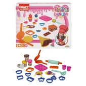 PARAPLY Crafy Tatlı Düşler Oyun Hamuru Seti 200 g 22 Parça Kız Erkek Çocuk Oyuncak Eğitici Oyuncaklar - 1