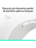 Logitech Signature M650 Büyük Boy Sol El Için Sessiz Kablosuz Mouse - Beyaz - 6