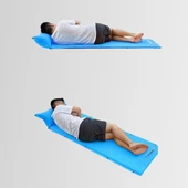 Madfox Outward Ultralight Yastıklı Şişme Kamp Matı MAVİ - 5