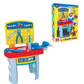 PARAPLY Büyük Boy Tezgahlı Smart Tools Tamir Seti 35 Parça Kız Erkek Çocuk Oyuncak Eğitici Oyuncaklar - 1