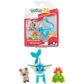 PARAPLY POK 95155-L Pokemon Battle 3'lü Figür Seti Seri -Necotoys Kız Erkek Çocuk Oyuncak Eğitici Oyuncaklar thumbnail 1