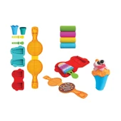 PARAPLY 03556 Dede, Waffle & Dondurma Hamur Set 200 gr / +3 yaş Kız Erkek Çocuk Oyuncak Eğitici Oyuncaklar - 2