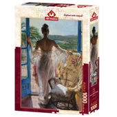PARAPLY 4427/ART Bekleyiş /1000 Parça Puzzle Kız Erkek Çocuk Oyuncak Eğitici Oyuncaklar - 1