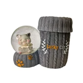 PARAPLY Kar Küresi Kalemlik LLM-HDY0117 Kız Erkek Çocuk Oyuncak Eğitici Oyuncaklar thumbnail 1