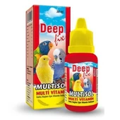 Deep Multisol Kuşlar İçin Multi-Vitamin 30 ml. - 1