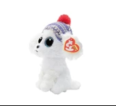 PARAPLY Ty Beanie Boos Bereli Beyaz Peluş Köpek Sleighbell 18cm Kız Erkek Çocuk Oyuncak Eğitici Oyuncaklar thumbnail 2