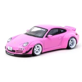PARAPLY Tarmac Works 1/64 RWB 997 Pink Kız Erkek Çocuk Oyuncak Eğitici Oyuncaklar thumbnail 2