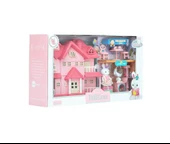 PARAPLY Bay Dreamy Villa ve Evcil Hayvanlı Mini Tavşan Oyun Seti Kız Erkek Çocuk Oyuncak Eğitici Oyuncaklar thumbnail 2