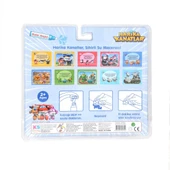 PARAPLY BK006 Gepettoys,Harika Kanatlar Sihirli Boyama Kitabı Kız Erkek Çocuk Oyuncak Eğitici Oyuncaklar thumbnail 2