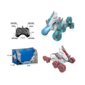 PARAPLY SYR-666-821 Kumandalı Şarjlı Buharlı 8 Teker Dinazor Araba -Vardem Oyuncak Kız Erkek Çocuk Oyuncak E thumbnail 3