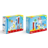 PARAPLY 5164 Eğitici Top Yuvarlama Blokları XL -Dolu Oyuncak Kız Erkek Çocuk Oyuncak Eğitici Oyuncaklar thumbnail 1