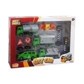 PARAPLY 4337 Şehir Araçları Oyun Seti Kız Erkek Çocuk Oyuncak Eğitici Oyuncaklar thumbnail 2