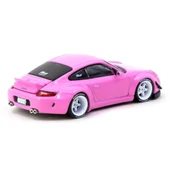 PARAPLY Tarmac Works 1/64 RWB 997 Pink Kız Erkek Çocuk Oyuncak Eğitici Oyuncaklar thumbnail 3