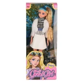 PARAPLY WG-115521 Ceketli Çizmeli Renkli Saçlı Bebek 29cm -Vardem Oyuncak Kız Erkek Çocuk Oyuncak Eğitici Oy thumbnail 1