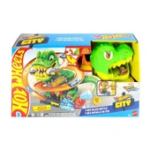 PARAPLY JBM73 Hot Wheels T-Rex ve İtfaiye İstasyonu Oyun Seti Kız Erkek Çocuk Oyuncak Eğitici Oyuncaklar thumbnail 1