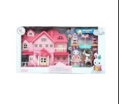 PARAPLY Bay Dreamy Villa ve Evcil Hayvanlı Mini Tavşan Oyun Seti Kız Erkek Çocuk Oyuncak Eğitici Oyuncaklar thumbnail 1